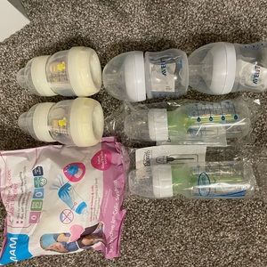 7 brand new baby bottles